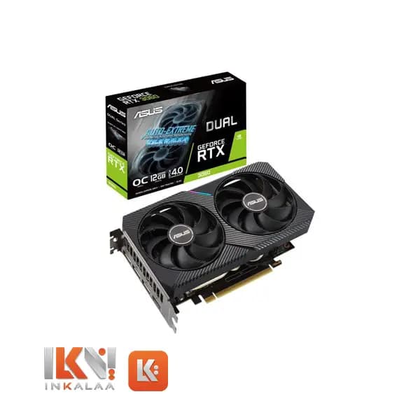 کارت گرافیک استوک ASUS 3060 dual v2 12GB