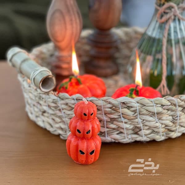 شمع کدو تنبل کوچک — تصویر ۵