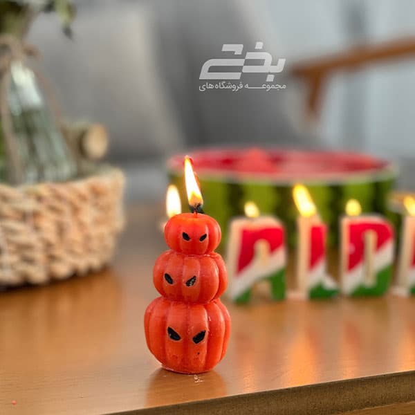 شمع کدو تنبل کوچک