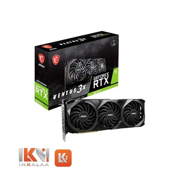 کارت گرافیک استوک MSI 3070 Ti ventus 3x 8GB