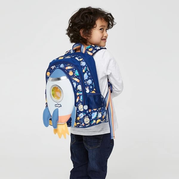 کوله پشتی پیش دبستانی اسمیگل طرح آسمان — تصویر ۵