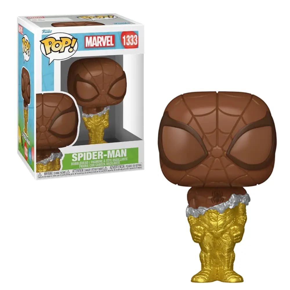 فیگور 9 سانتی Funko Pop اسپایدرمن شکلاتی (1333)
