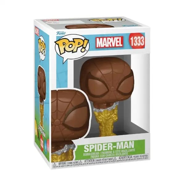 فیگور 9 سانتی Funko Pop اسپایدرمن شکلاتی (1333) — تصویر ۳