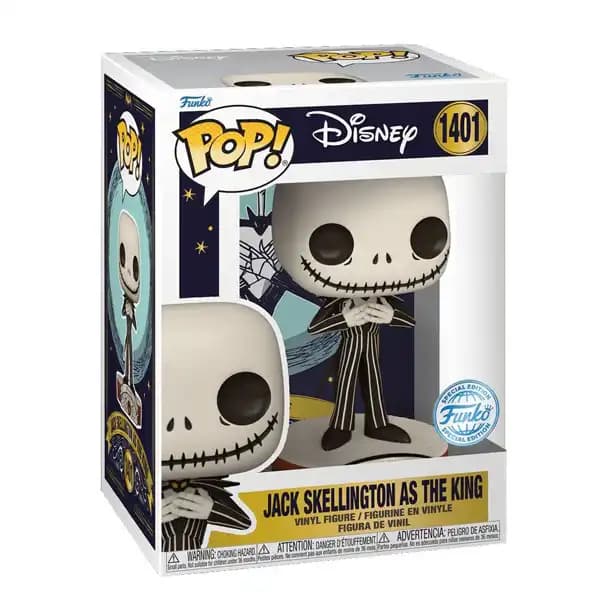 فیگور 9 سانتی Funko Pop جک اسکلینگتون در نقش پادشاه (1401) — تصویر ۲