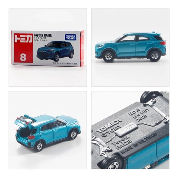 ماشین فلزی تامیکا مدل Toyota Raize — تصویر ۵
