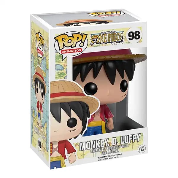 فیگور 9 سانتی Funko Pop مانکی دی لوفی (98) — تصویر ۳