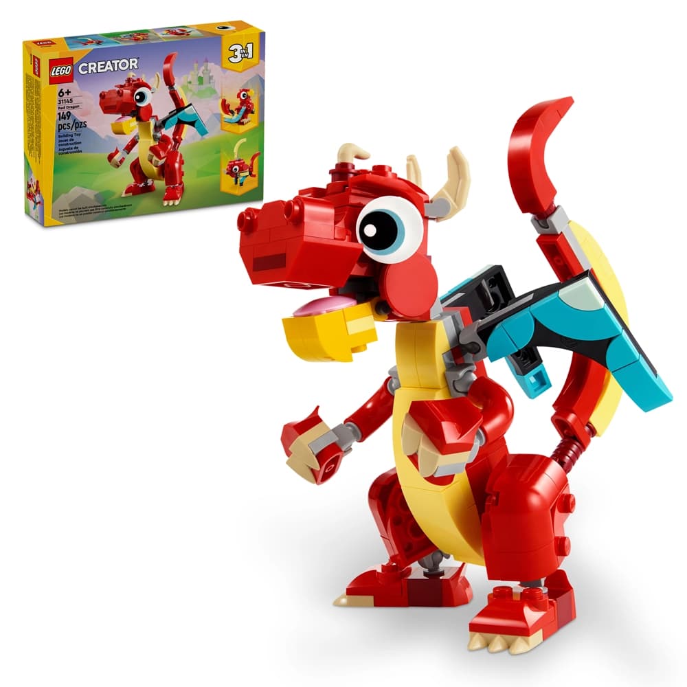 لگو Creator مدل 31145 Red Dragon
