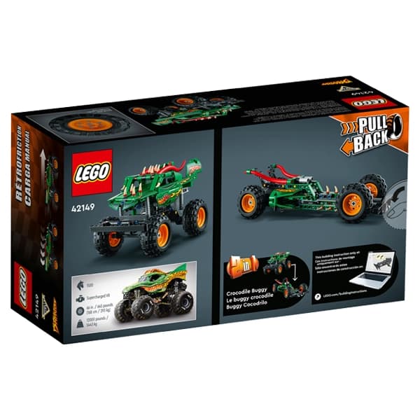 لگو Technic مدل 42149 Monster Jam Dragon — تصویر ۶