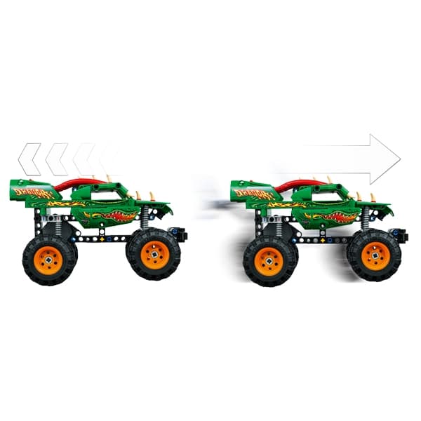 لگو Technic مدل 42149 Monster Jam Dragon — تصویر ۴