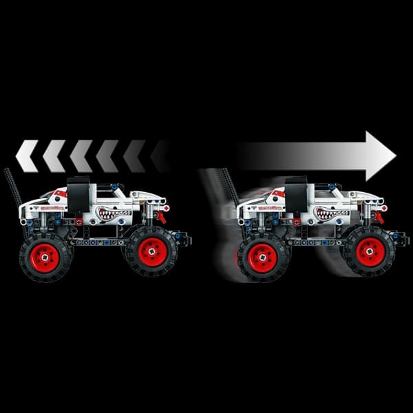 لگو Technic مدل Monster Jam Monster Mutt Dalmatian 42150 — تصویر ۵