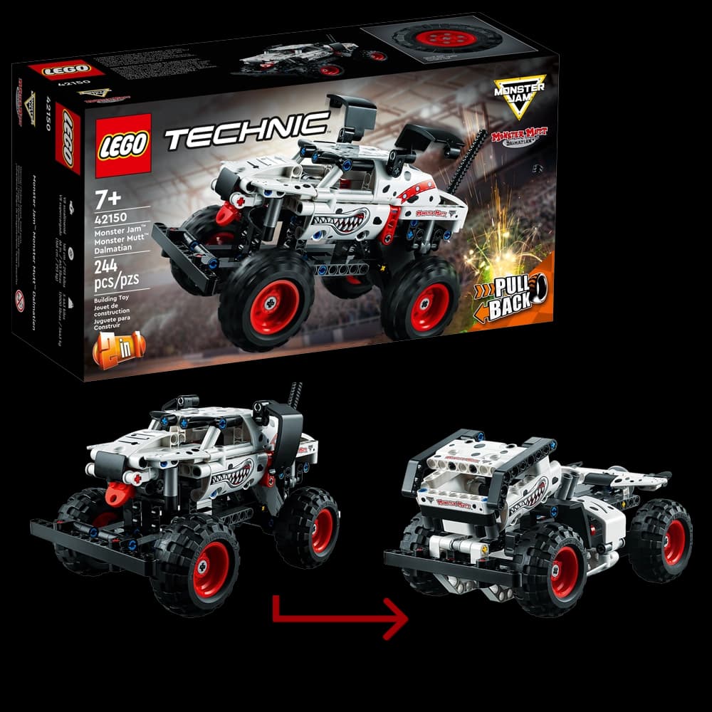 لگو Technic مدل Monster Jam Monster Mutt Dalmatian 42150