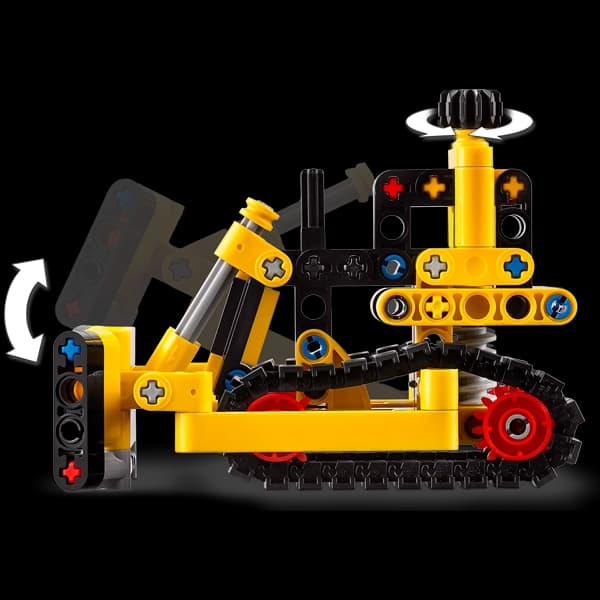 لگو Technic مدل Heavy-Duty Bulldozer 42163 — تصویر ۳