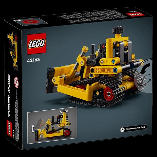 لگو Technic مدل Heavy-Duty Bulldozer 42163 — تصویر ۶