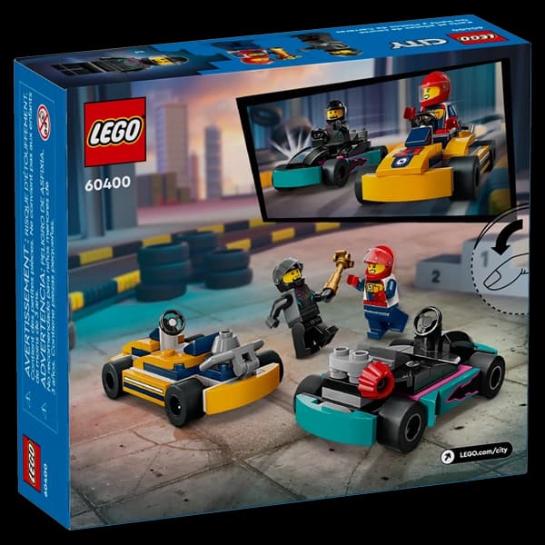 لگو City مدل Go-Karts and Race Drivers 60400 — تصویر ۶