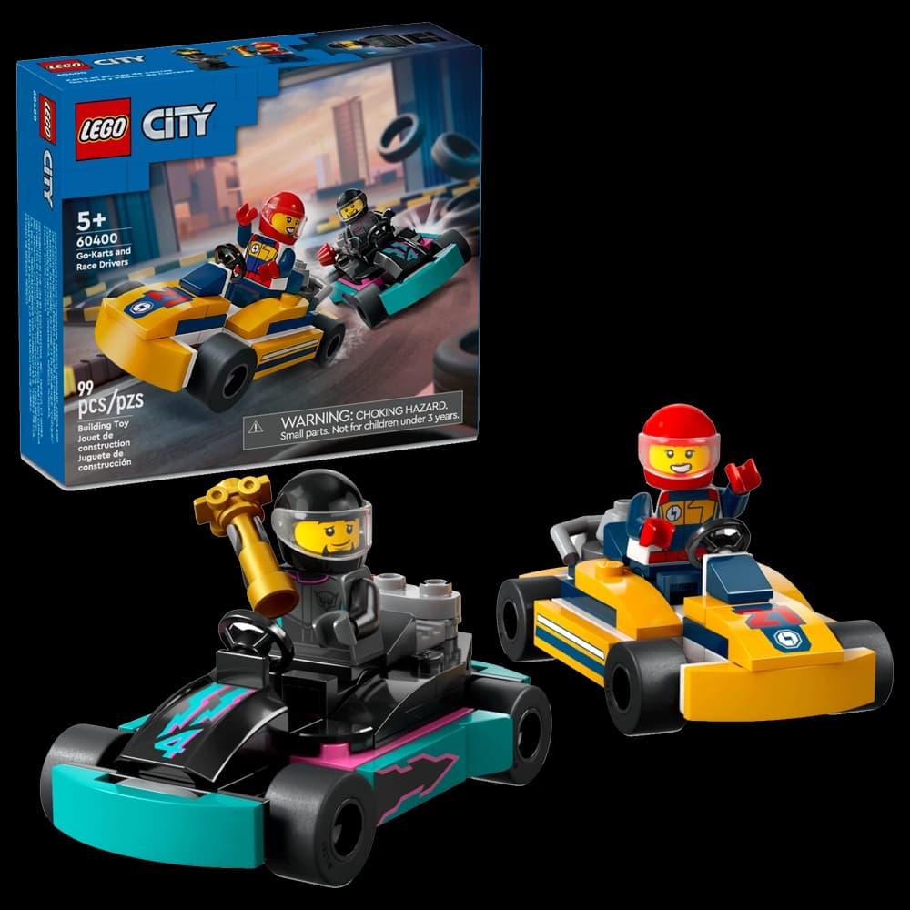 لگو City مدل Go-Karts and Race Drivers 60400