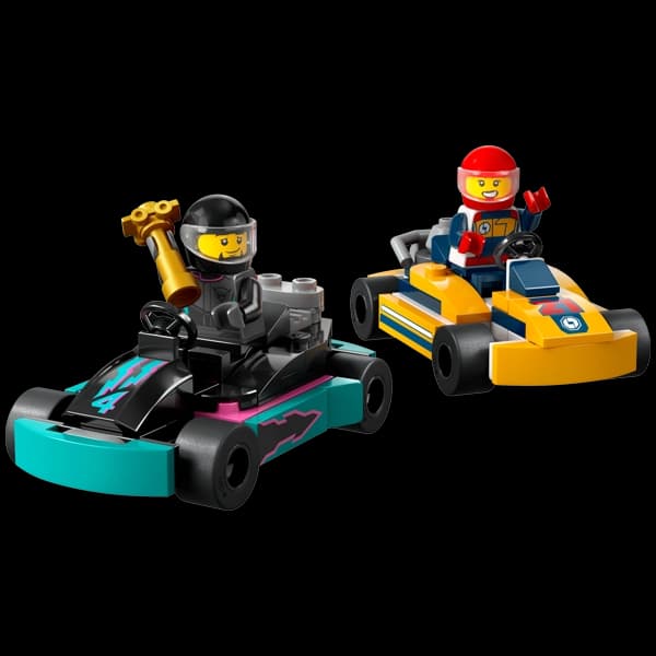 لگو City مدل Go-Karts and Race Drivers 60400 — تصویر ۲