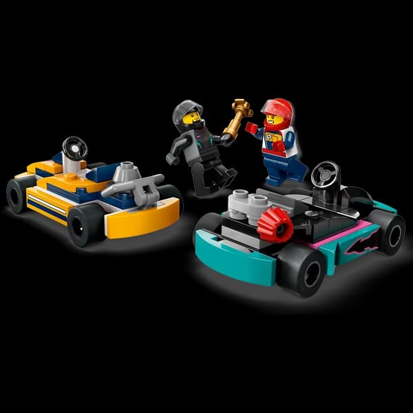 لگو City مدل Go-Karts and Race Drivers 60400 — تصویر ۳