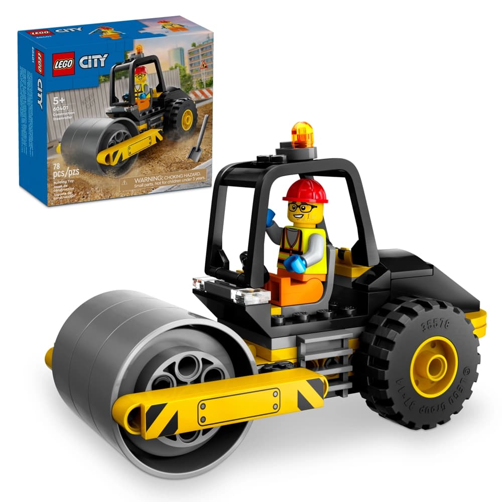 لگو City مدل Construction Steamroller 60401