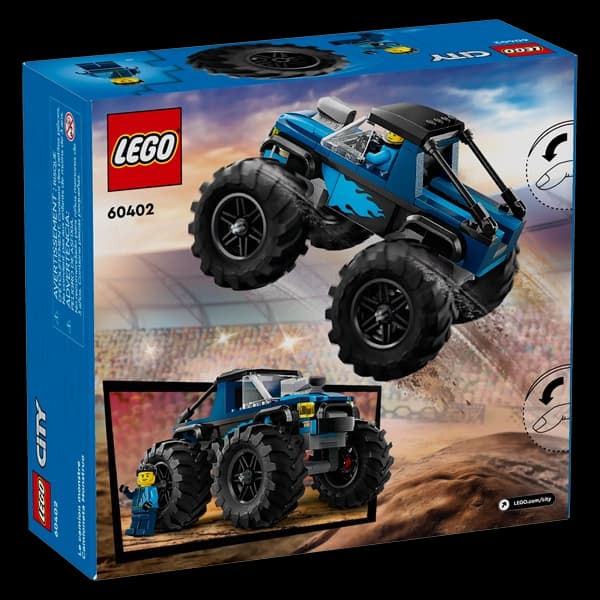 لگو City مدل Blue Monster Truck 60402 — تصویر ۶