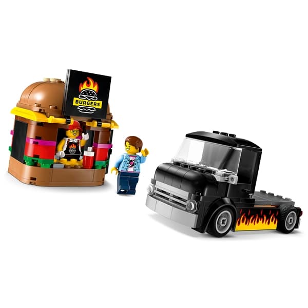لگو City مدل Burger Truck 60404 — تصویر ۳