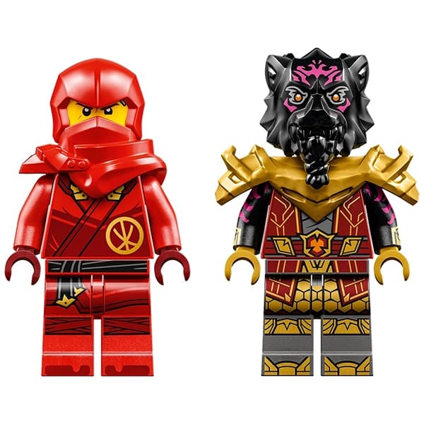 لگو Ninjago مدل Kai and Ras’s Car and Bike Battle 71789 — تصویر ۵