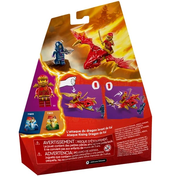 لگو Ninjago مدل Kai’s Rising Dragon Strike 71801 — تصویر ۵