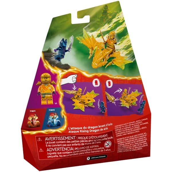 لگو Ninjago مدل Arin’s Rising Dragon Strike 71803 — تصویر ۵
