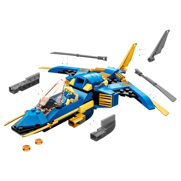لگو Ninjago مدل Jay’s Lightning Jet EVO 71784 — تصویر ۳