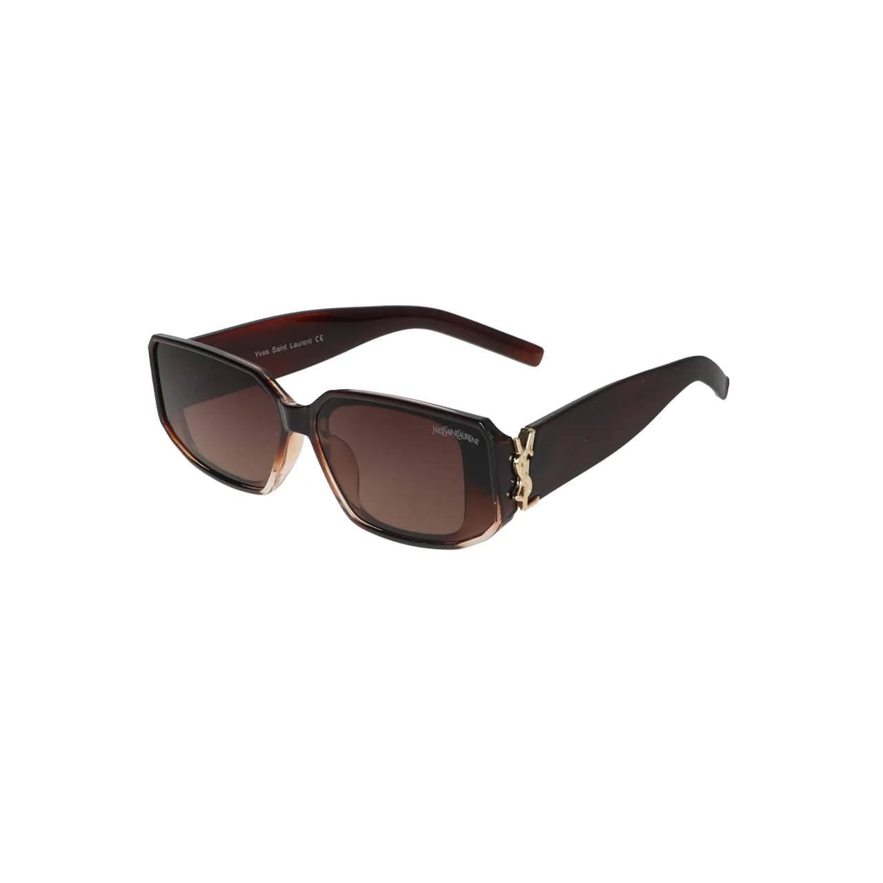 عینک دودی زنانه Saint Laurent – قهوه ای