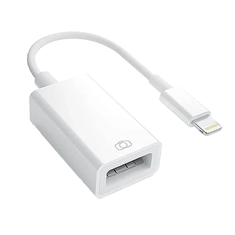 مبدل OTG لایتنینگ به USB مدل GL-118