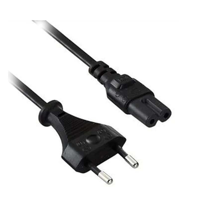 کابل برق دو پین طول 0.5 متر