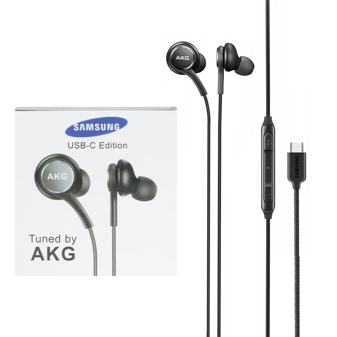 هندزفری با سیم با پورت Samsung Type-C مدل AKG – مشکی – DST (گارانتی شش ماهه)