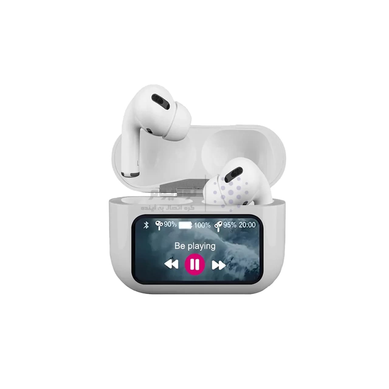ایرفون بی سیم Touch Control ANC/ENC مدل A9 Pro – سفید کد 1 — تصویر ۳