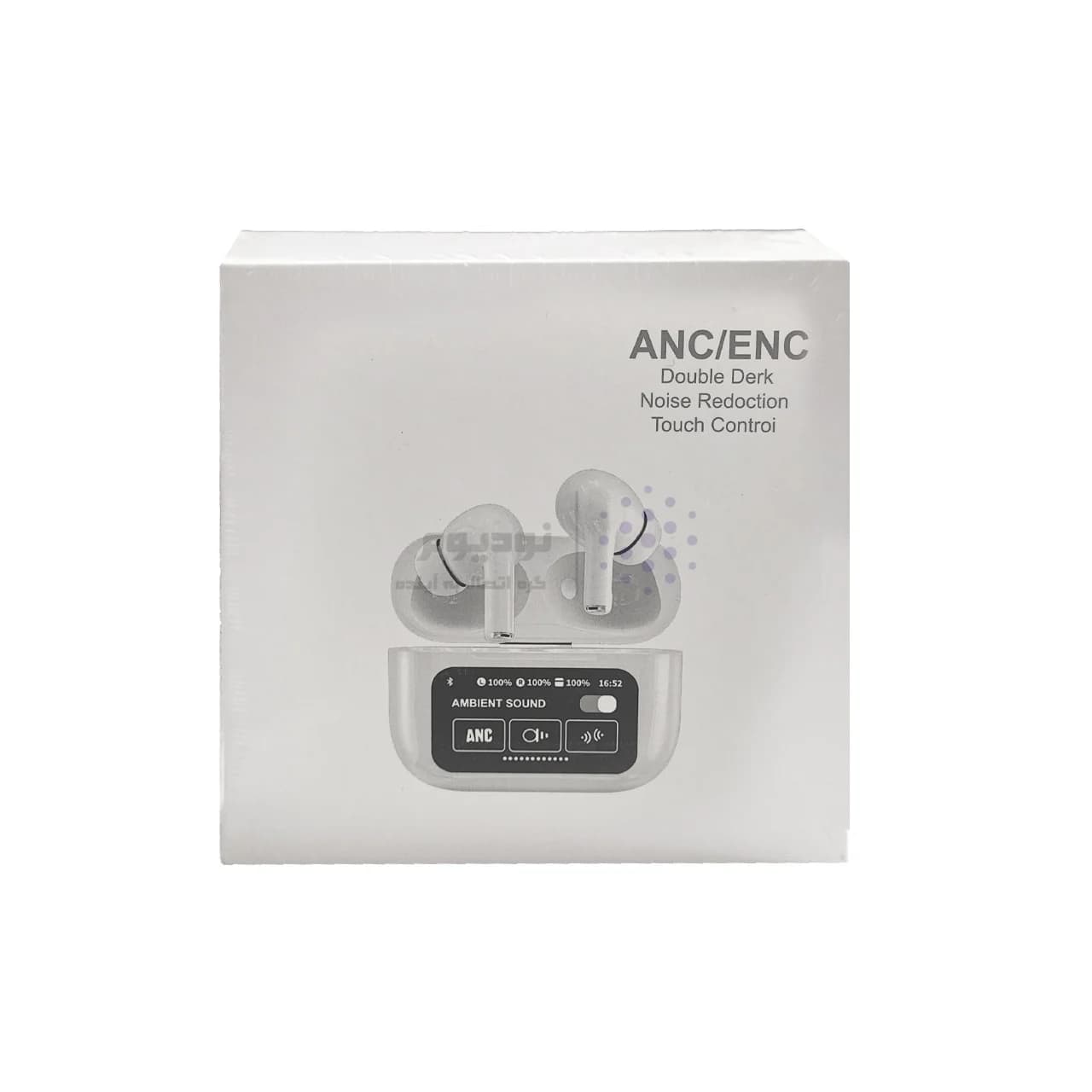 ایرفون بی سیم Touch Control ANC/ENC مدل A9 Pro – سفید کد 1 — تصویر ۴