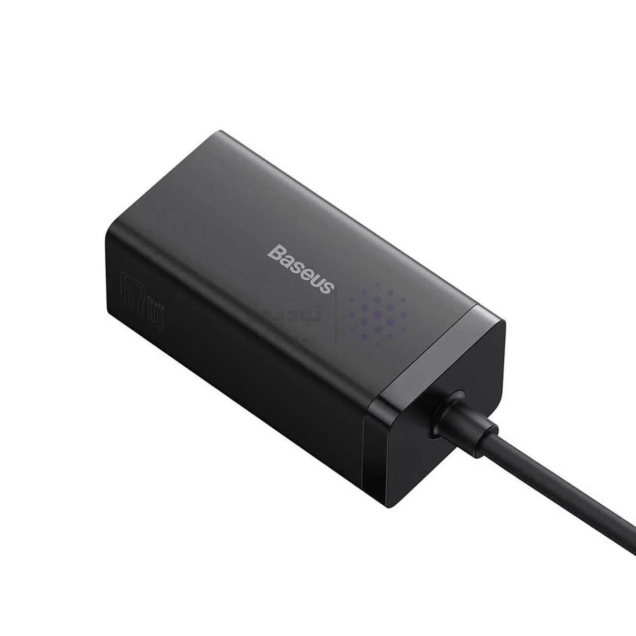 شارژر رومیزی فست چهار پورت Baseus مدل Gan5 Pro CCGP110201 67W – مشکی (گارانتی آونگ) — تصویر ۴
