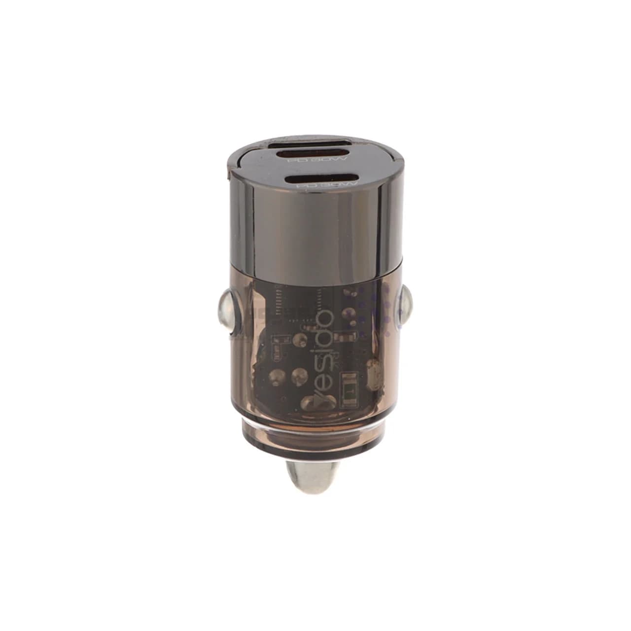 شارژر فندکی PD و فست دو پورت Yesido مدل Y69 30W – مشکی (گارانتی 18 ماه تعویض نیکان همراه) — تصویر ۳