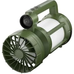چراغ و پنکه خورشیدی شارژی کمپینگ مدل CH-F806 باطری اصلی — تصویر ۲