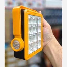 پروژکتور خورشیدی مدل NY-9805-B – پاوربانک دار -2 باطری — تصویر ۵
