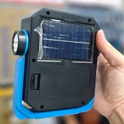 پروژکتور خورشیدی مدل MM-2867-E – پاوربانک دار – 2 باطری — تصویر ۴