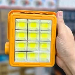 پروژکتور خورشیدی مدل NY-9805-B – پاوربانک دار -2 باطریجدید — تصویر ۳
