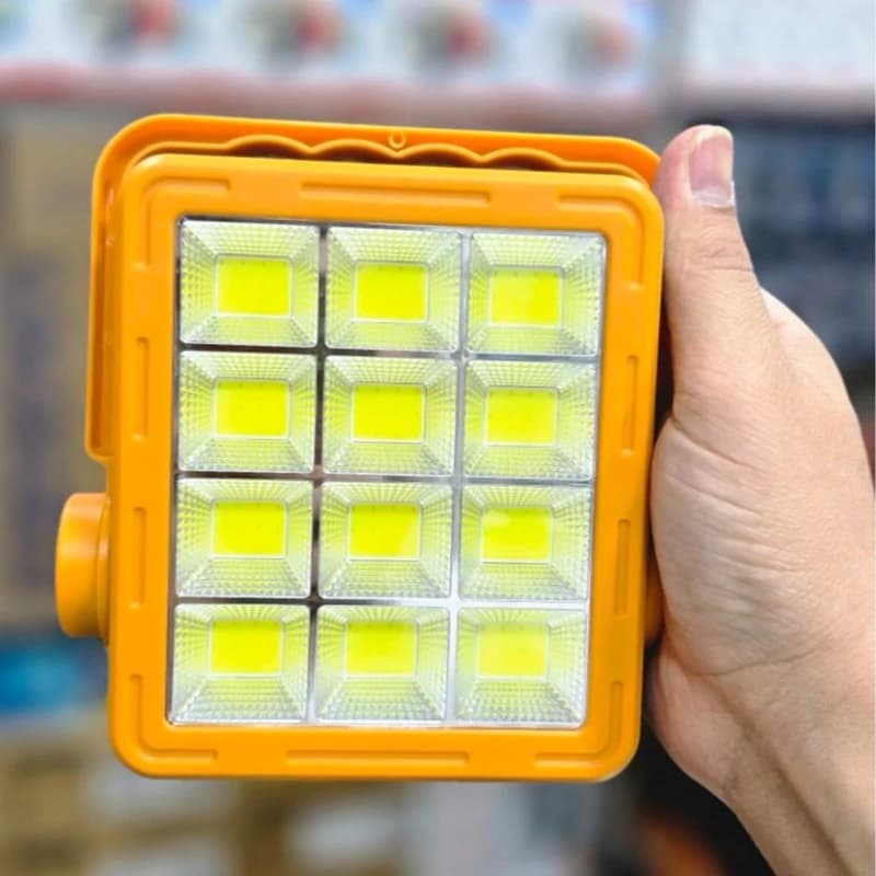 پروژکتور خورشیدی مدل NY-9805-B – پاوربانک دار -2 باطریجدید — تصویر ۲