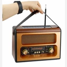 رادیو اسپیکر بلوتوثی GOLON خورشیدی – Wireless Speaker شارژی و باطری خور-خورشیدی. اصل با کیفیت + سایز بزرگ — تصویر ۲