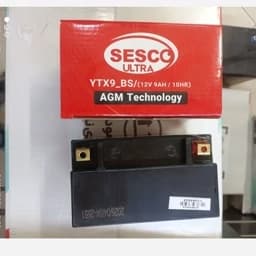 باطری12ولت9 آمپر سسکو SESCO(کد732)/باتری خشک سیلد اسید9 آمپر/مناسب دزدگیر اماکن،سیستم های خورشیدی/باطری/باتری — تصویر ۴