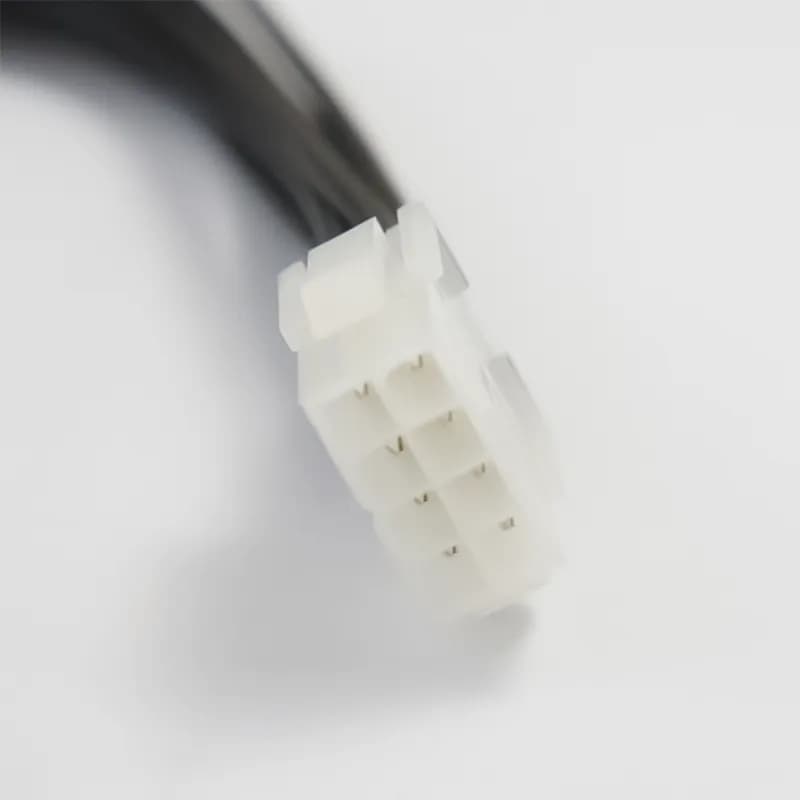 کابل تبدیل برق 8 پین به 2+6 پین Dual PCI-E کابل 50 سانتی متر — تصویر ۳