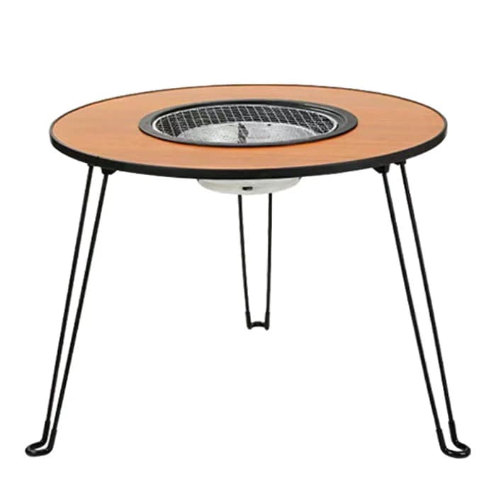 میز سفری تاشو مدل BBQ سایز صفحه 60 *60 سانتی متر