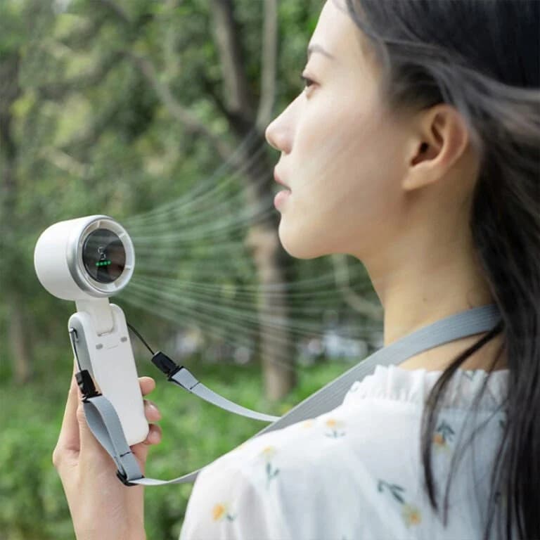 پنکه شارژی مدل Handheld ظرفیت 3600 میلی آمپر ساعت — تصویر ۲