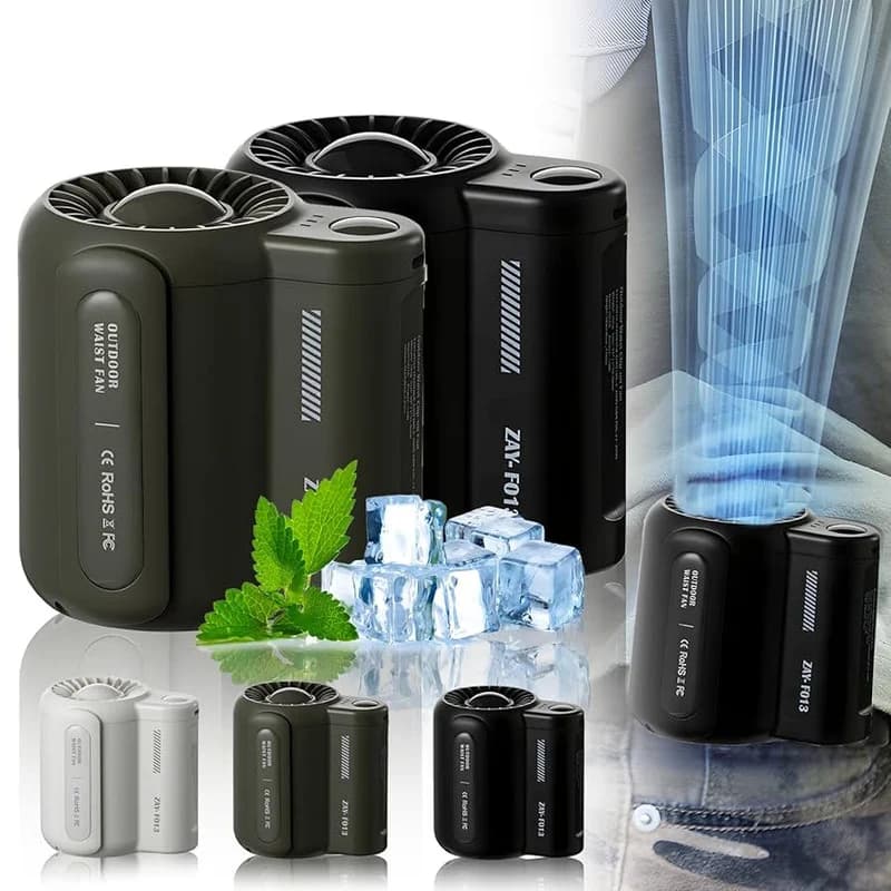 پنکه گیره ای مدل F013 ظرفیت 4500 میلی آمپر ساعت — تصویر ۵