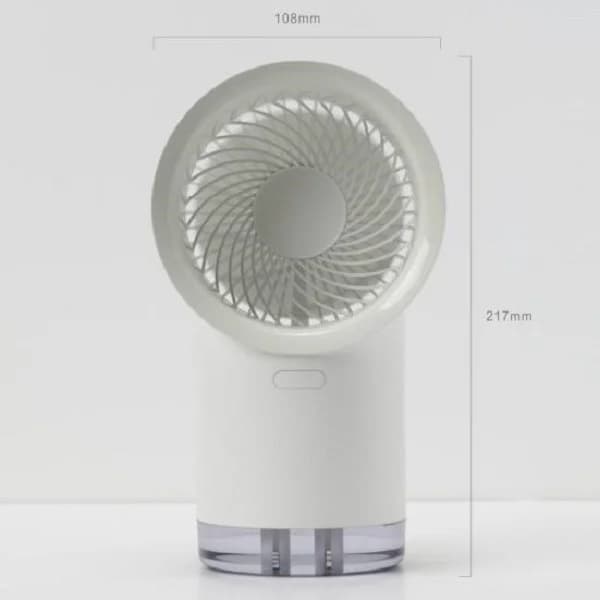 پنکه رومیزی مدل AIR COOLER FAN-365 ظرفیت 4000 میلی آمپر ساعت — تصویر ۲