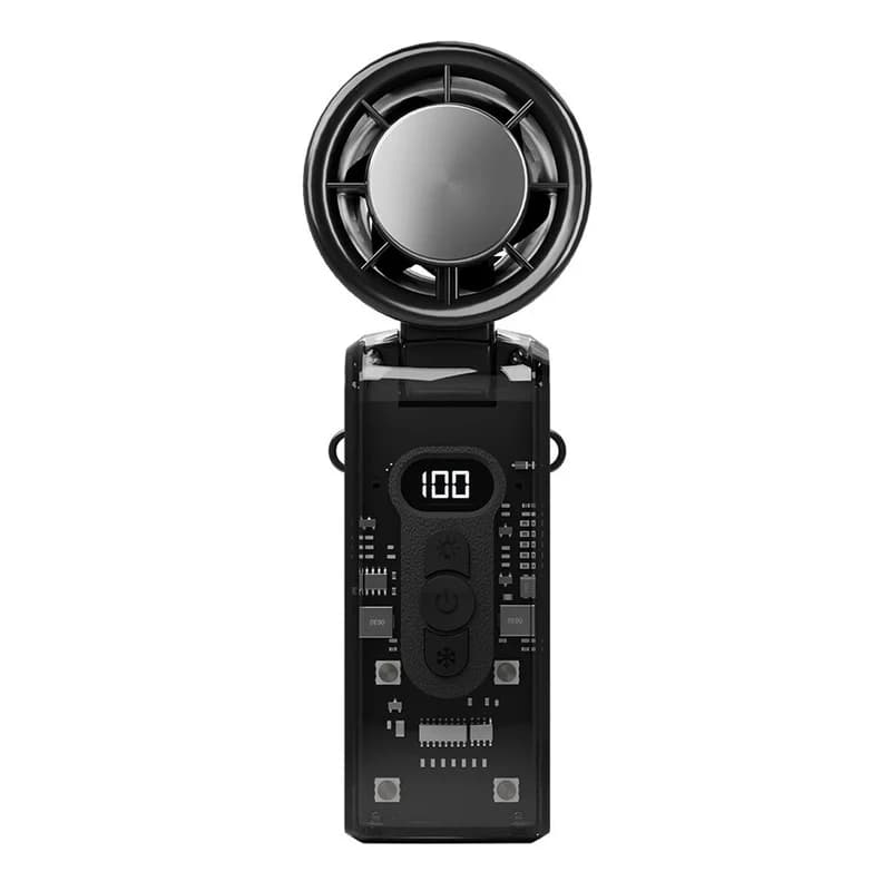 پنکه شارژی مجنتیک مدل سرمایش فوری کد FC8 ظرفیت 3600 میلی آمپر ساعت — تصویر ۷