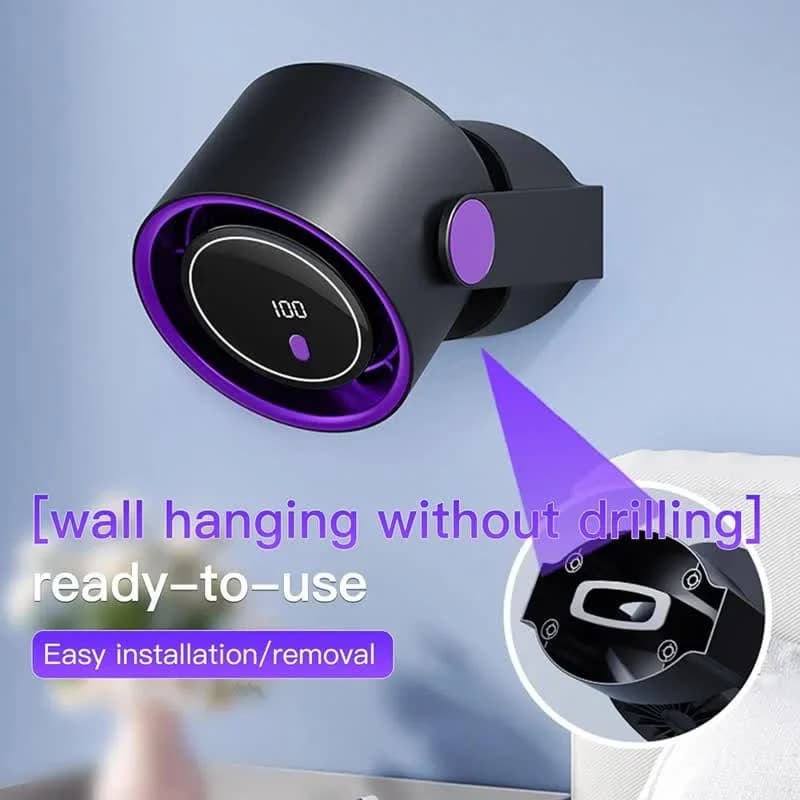 پنکه شارژی سیرکولاتور مدل DESKTOP ظرفیت 6800 میلی آمپر ساعت — تصویر ۶